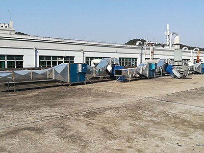 鷗鳥(niǎo)王鞋業(yè)有限公司VOCs廢氣治理工程——等離子有機(jī)廢氣凈化器