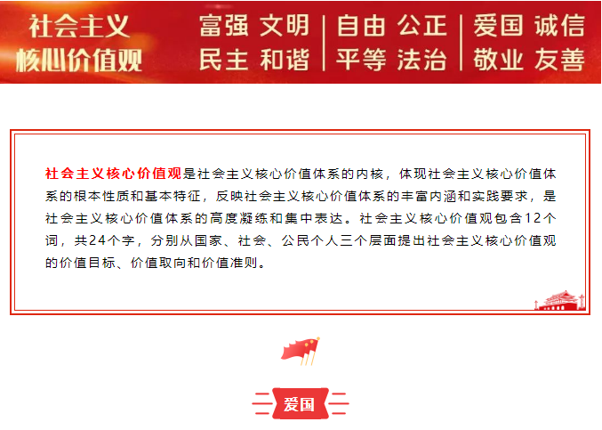 學(xué)習(xí)時間 | 社會主義核心價值觀 ◆ 愛國(圖1)